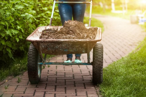 Eco-friendly garden clearance practices in action